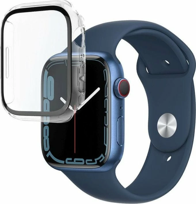 Mbështjellës me xham të kalitur Fixed Pure FIXPUW-818 për Apple Watch Series 8 45mm, Transparent