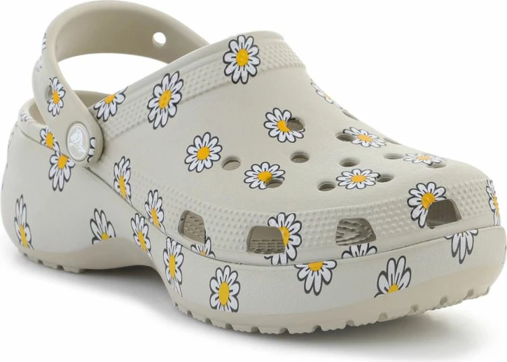 Atlete platforme femra Crocs Classic Platform Clog 212668-1WY, Floral Meteor
