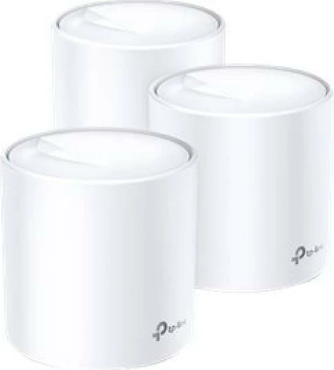 Sistem Mesh Wi‑Fi, TP-Link Deco X20, AX1800 Wi‑Fi 6, e bardhë, 3-pako