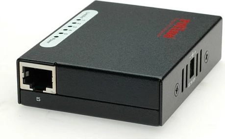 Switch ROLINE Fast Ethernet 5-Port, pocket size, metalik