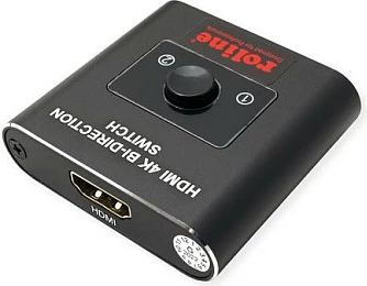 Switch HDMI ROLINE 14.01.3573, 4K 60Hz, bidireksional 2x1 / 1x2, i zi