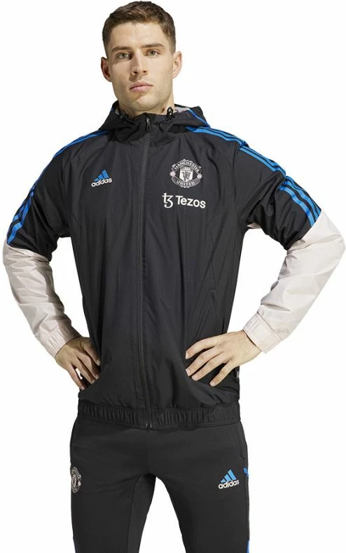 Xhakete për meshkuj adidas Manchester United, e zezë