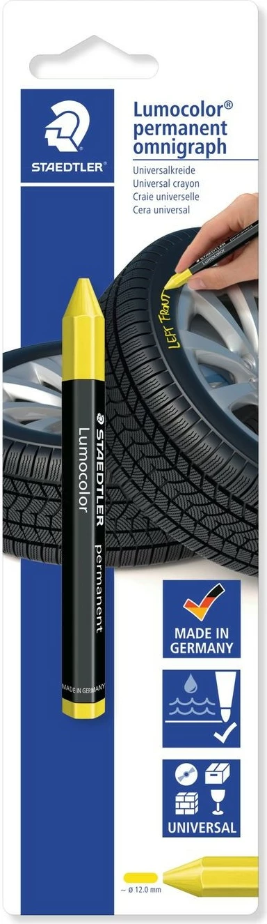 Marker STAEDTLER Lumocolor 236, verdhë, 1 copë