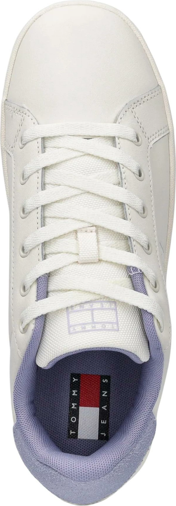 Atlete për femra Tommy Hilfiger Jeans EN0EN02918, të bardha-vjollcë [Madhësia: 39]