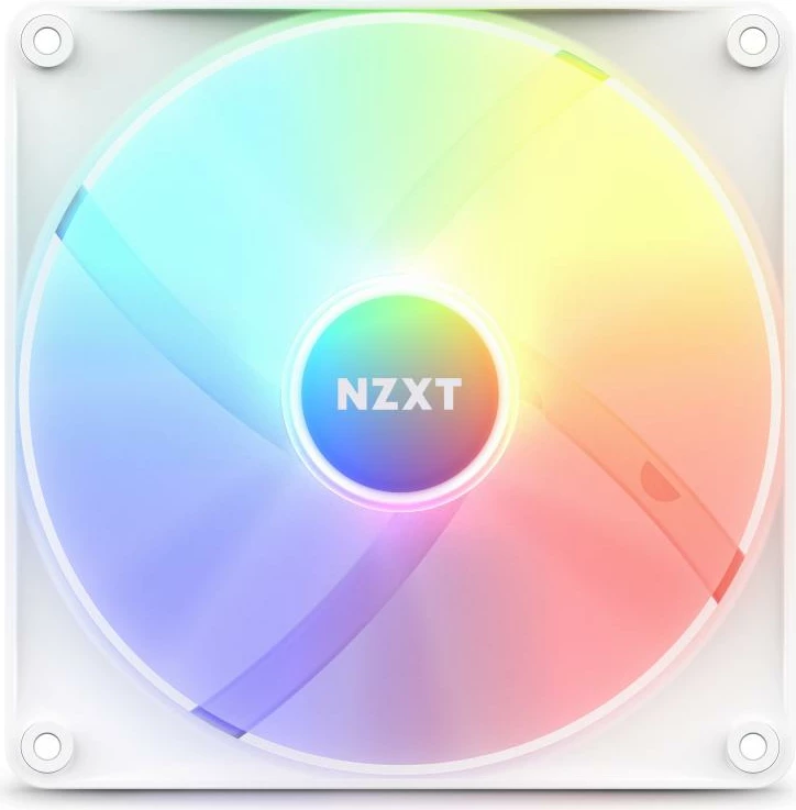 Ventilator kasë NZXT F Series F140 RGB Core RF-C14SF-W1 (RFC14SFW1) 140mm 500rpm 34dB i bardhë