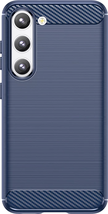 Mbështjellës Hurtel Carbon Case për Samsung Galaxy S23+, TPU, Blu