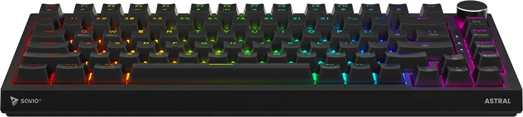 Savio ASTRAL BLACK JADE - Gaming Keyboard (USB, QWERTY US)