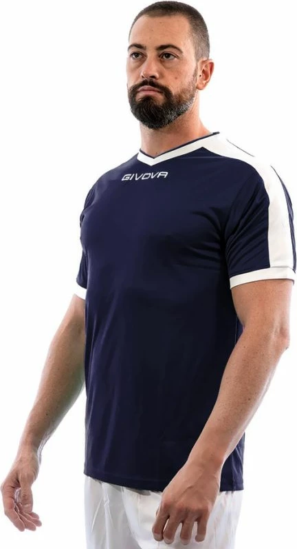 Fanellë për meshkuj Givova Revolution, e bardhë dhe blu marine [Madhësia: XL]