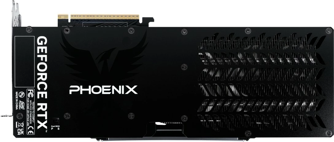 Kartelë grafike Gainward GeForce RTX 5080 Phoenix, 16GB GDDR7, PCI Express 5.0, e zezë/argjendtë