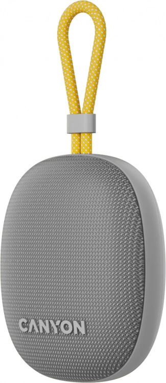 Altoparlant Bluetooth CANYON OnMove 12, 5W, IPX7, TWS, USB-C, gri