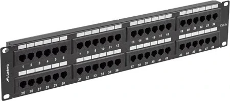 Patch Panel Lanberg, PPU5-2048-B