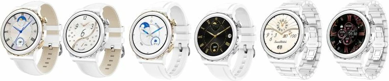 Smartwatch për femra Rubicon, e bardhë