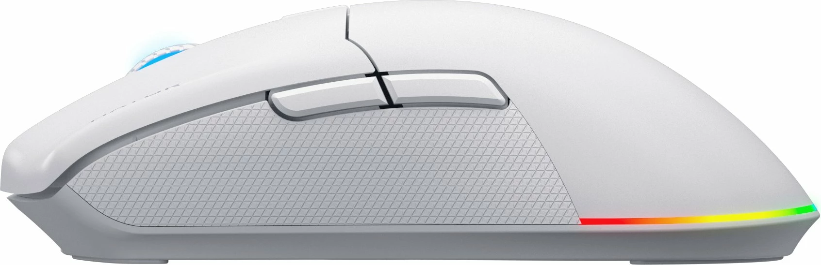 Maus gaming Hator Pulsar 3 Wireless, 12000 DPI, RGB, 2.4GHz/Bluetooth/USB-C, i bardhë