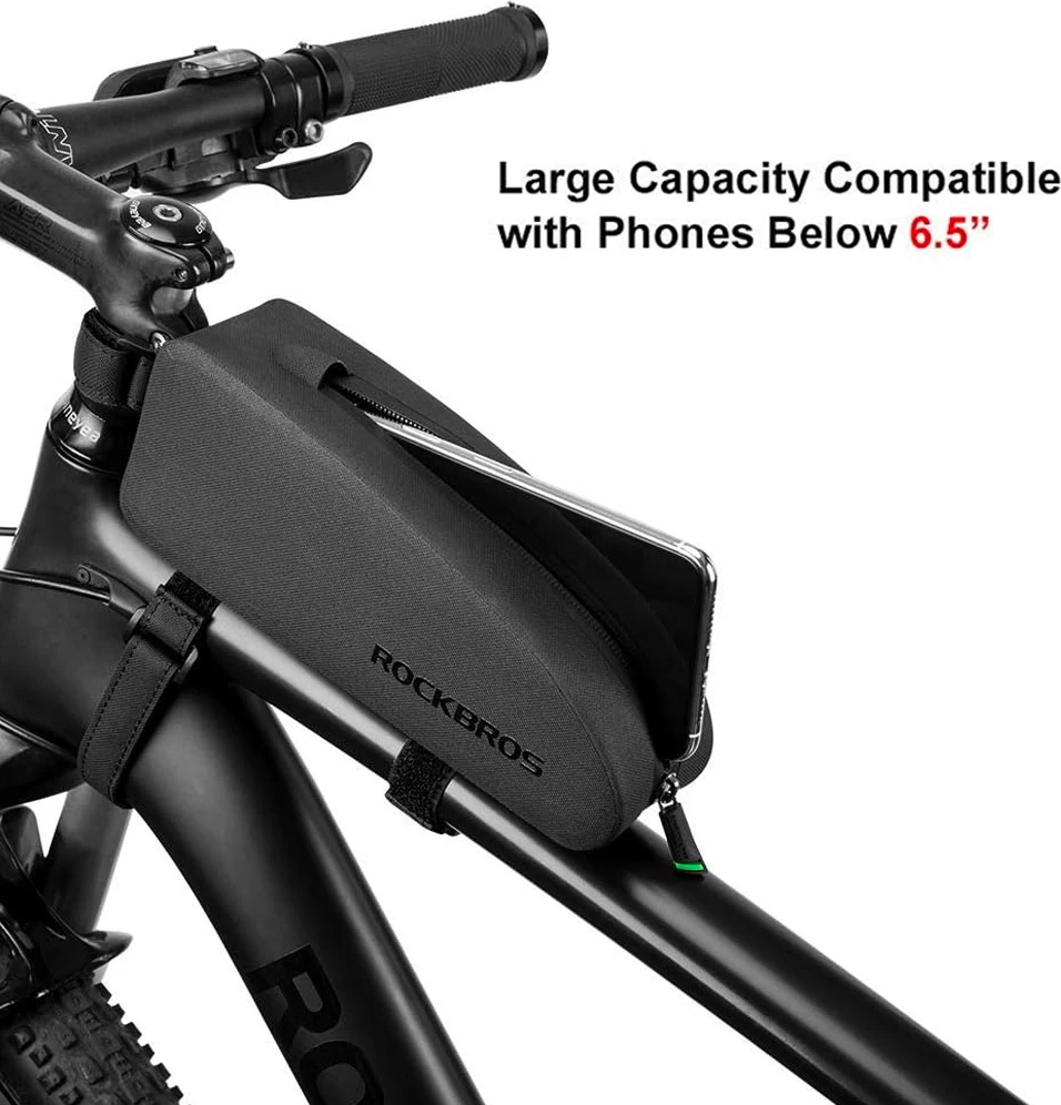 Çantë kornize biçiklete Rockbros AS-019-1, 1.6L, e zezë