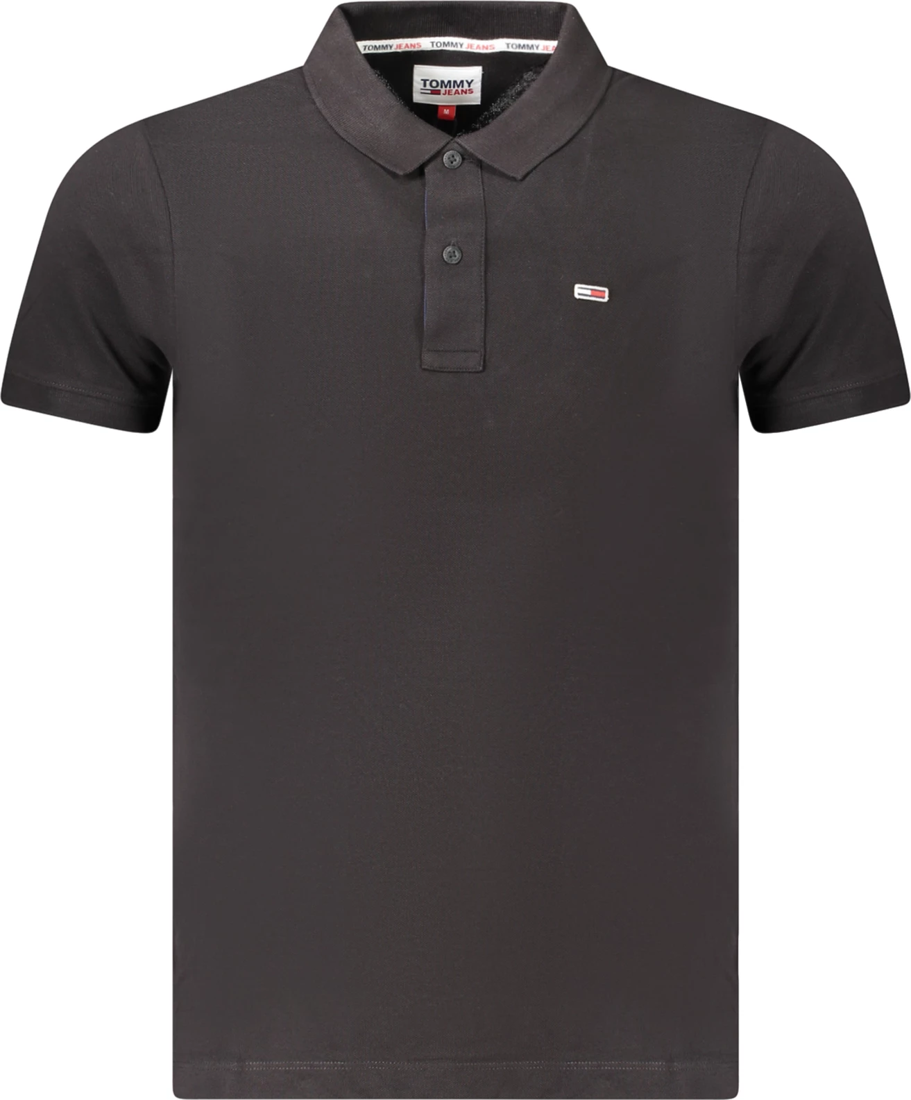 Polo për meshkuj TOMMY HILFIGER, e zezë [Madhësia: S]