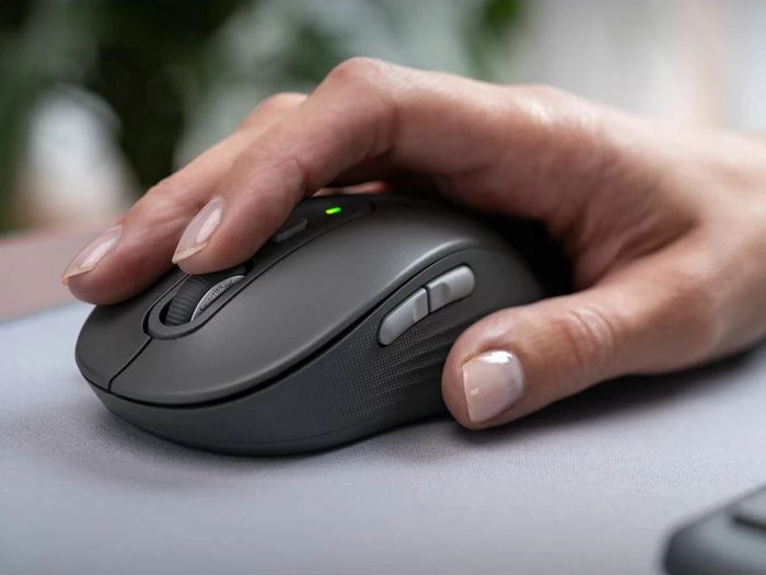 Set tastierë + Maus wireless Logitech Signature Slim Combo MK950, Logi Bolt/Bluetooth, full-size me numpad, Graphite