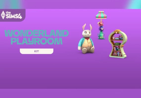 The Sims 4: Wonderland Playroom Kit DLC Global