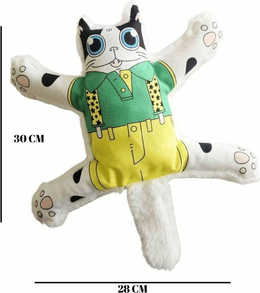 Lodër pelushi për qen, Paws & Whiskers, Havhav 1024, e bardhë, 30x28cm