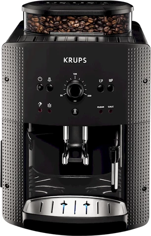 Makinë espresso automatike KRUPS EA810B, 1.7 L, mulli i integrum, 1450 W, 2 gryka, e zezë/titan