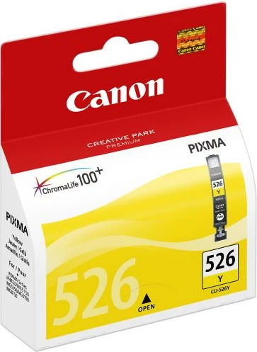 Kartrixh boje Canon CLI-526Y 9 ml ChromaLife100+ e verdhë