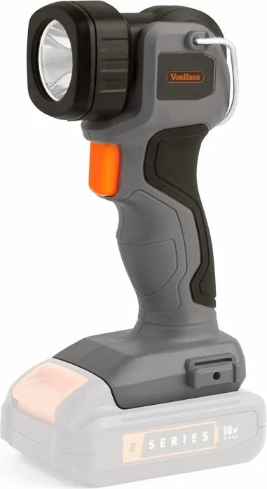 Dritë pune LED pa kabllo VonHaus E-Series 3500173 110 lm, kokë e rregullueshme 90° (pa bateri/karikues), gri/zezë