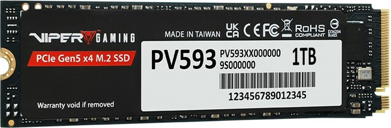 SSD Patriot Viper PV593, M.2 PCI-E Gen5 x4 NVMe, 1TB