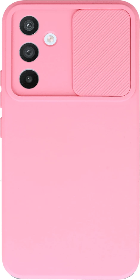 Mbështjellës ONASI Galaxy A15 5G, silikon, lens cover/mbrojtje kamere, i hollë me grip, pink