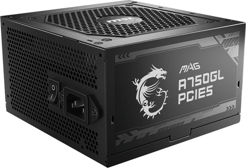 MSI MAG A750GL PCIE5 - 750W - 80 PLUS Gold