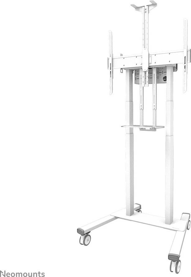 Karrocë TV Neomounts FL55-875WH1, motorike, për ekrane 55-100 inç, e bardhë