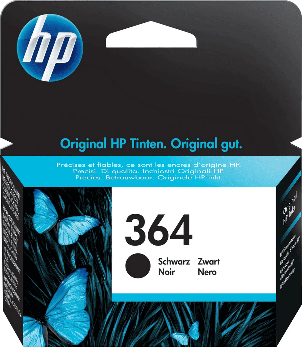 Fishek boje, HP, 364 / CB316EE, 6 ml, rendiment 250 faqe, e zezë