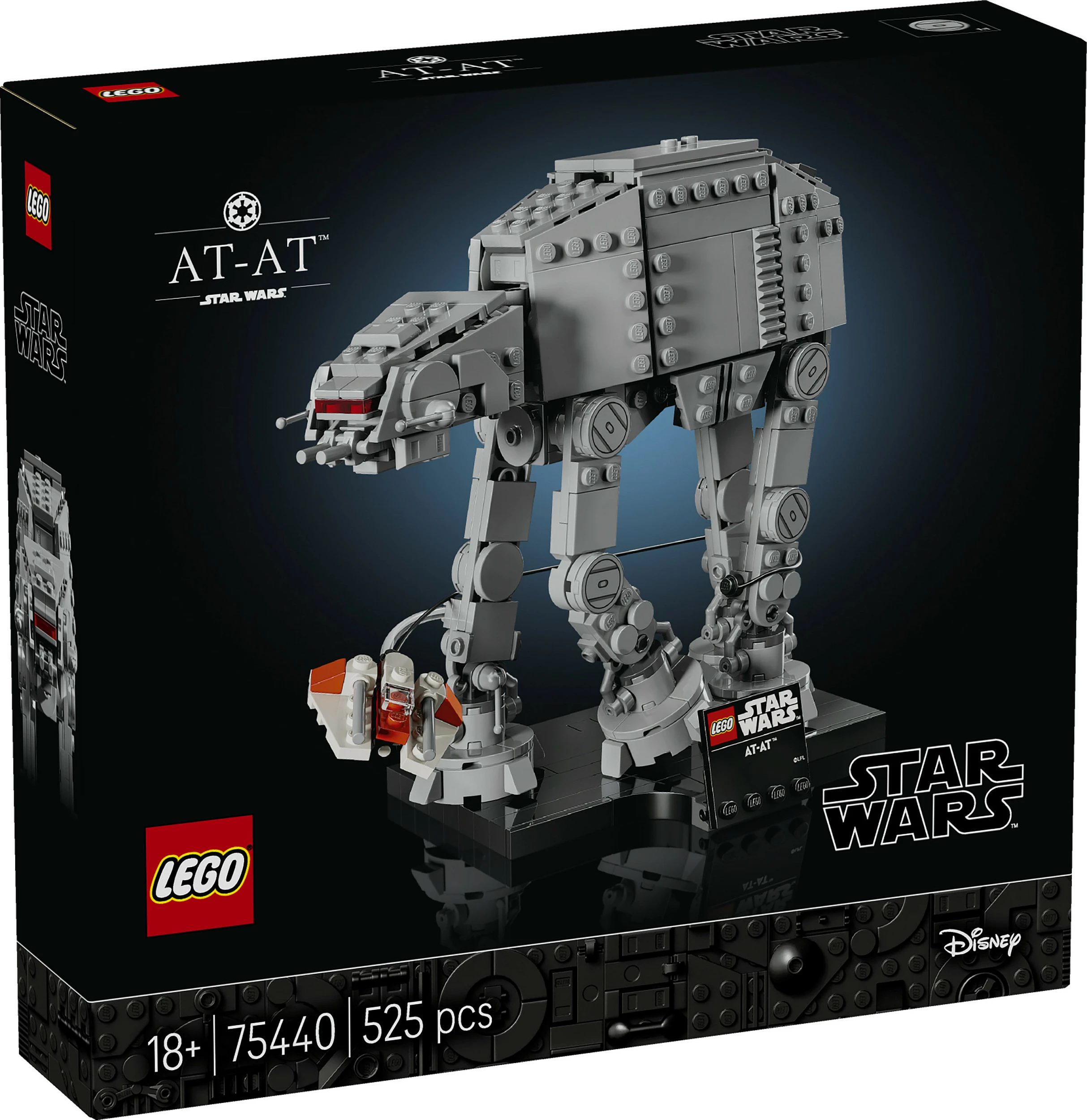 Set ndërtimi LEGO Star Wars AT-AT 75440, 525 copë, 18+, shumëngjyrësh