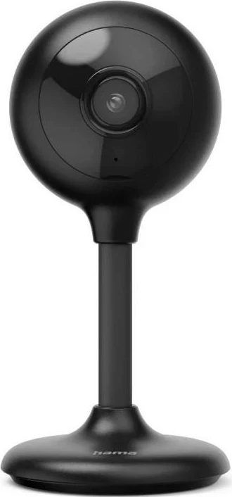Kamerë monitorimi Hama 176651, WiFi, Full HD, mikrofon, detektim lëvizjesh, e zezë