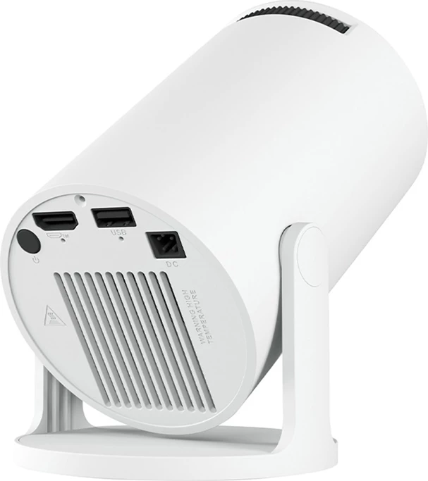 Projektor Magcubic HY300PRO 720p, 200 ANSI, Android 14, Wi‑Fi 6, Bluetooth 5.4, 25"–110", i bardhë
