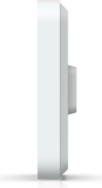 Access Point Ubiquiti UniFi U7 In-Wall U7-IW Wi‑Fi 7 4-stream, 2.4/5 GHz, switch PoE 2.5 GbE i integruar, i bardhë