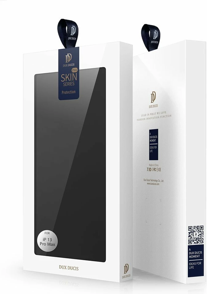Mbështjellës Dux Ducis Skin Pro Bookcase për iPhone 13 Pro Max, e zezë