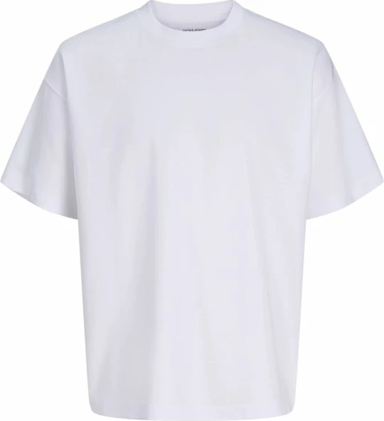 Maicë Jack&Jones JJEBARRON TEE SS O-NECK NOOS, e bardhë [Madhësia: XL]