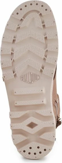 Këpucë Palladium Pampa për femra, ngjyrë kafe