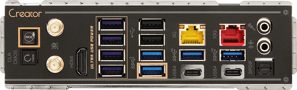 Pllakë amë ASRock X870 Taichi Creator, Socket AM5, ATX, DDR5, 10GbE, Wi‑Fi, e zezë