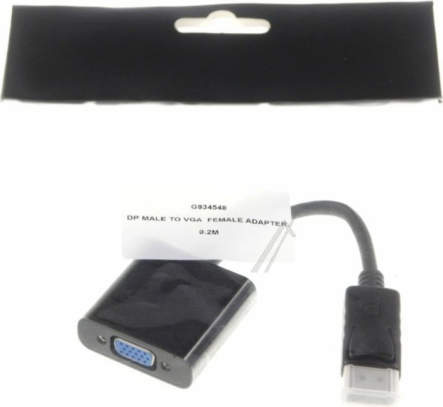 Konvertues Displayport në VGA 15pin, 20 cm