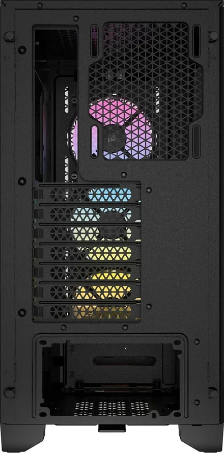 Kasë Corsair 3000D RGB AIRFLOW, mid-tower, ATX, 3x AR120 RGB, e zezë
