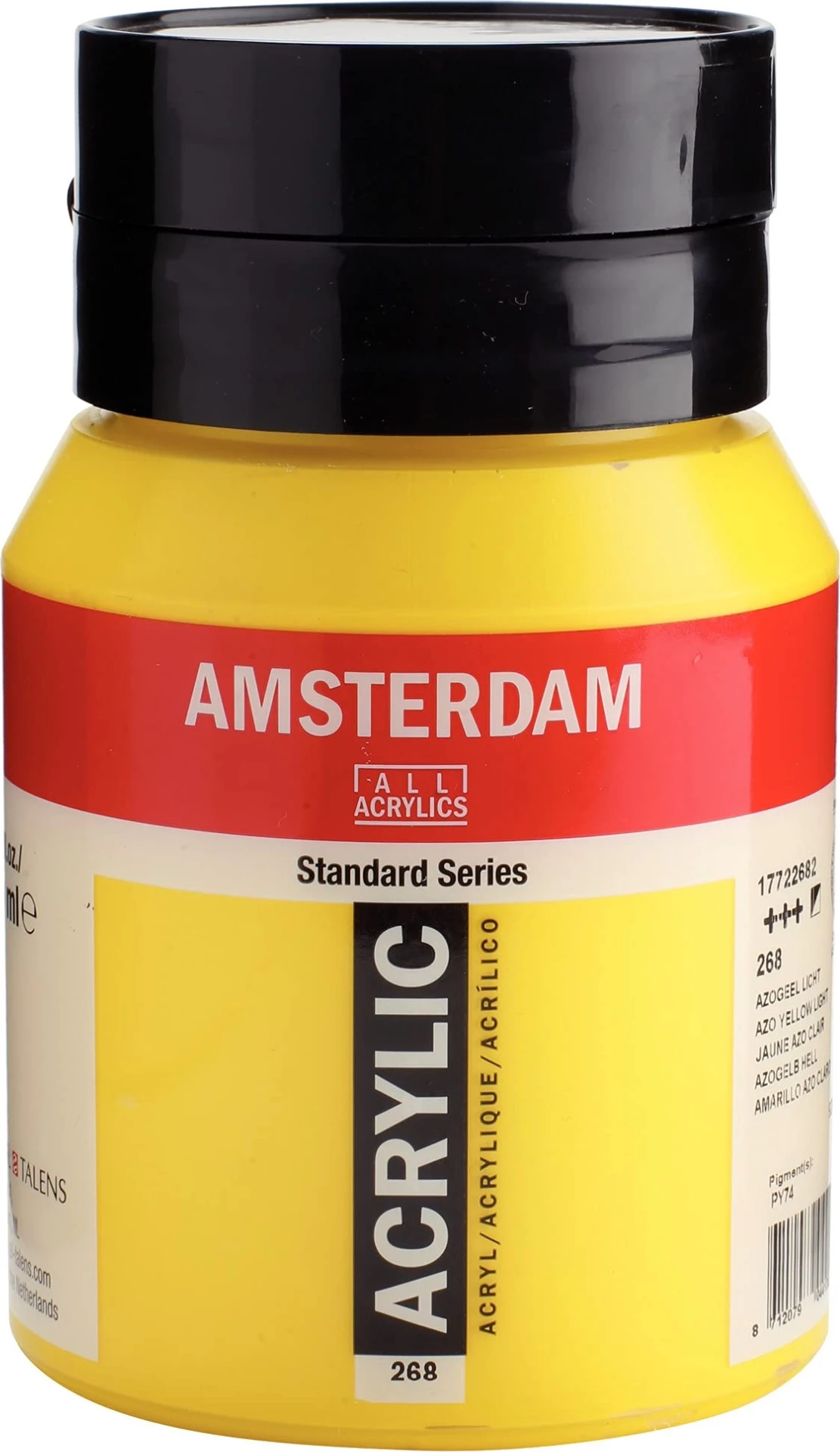 Ngjyrë Akrilike Amsterdam Standard Series 268 – Azo Yellow Light