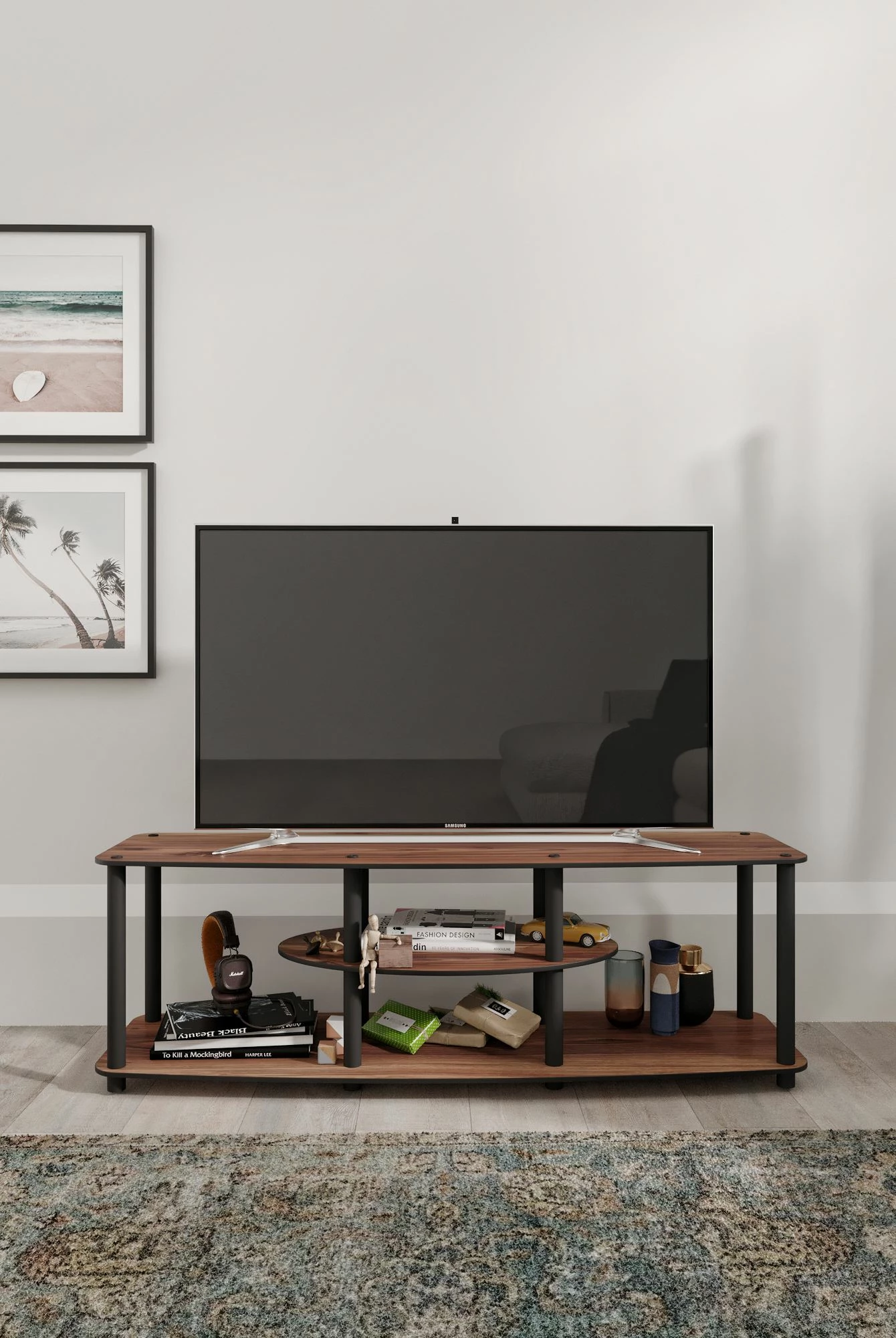 Komodë TV, ngjyrë arre, Skye Decor