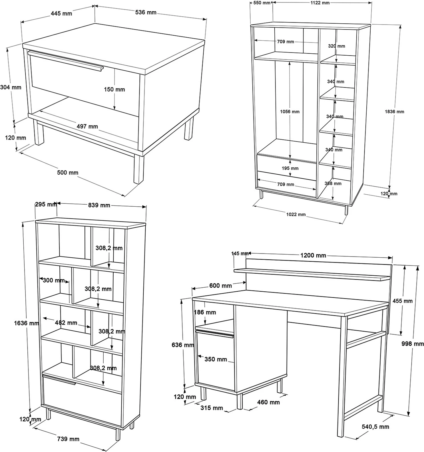 Set dhome për të rinj Skye Decor, ON26-SU