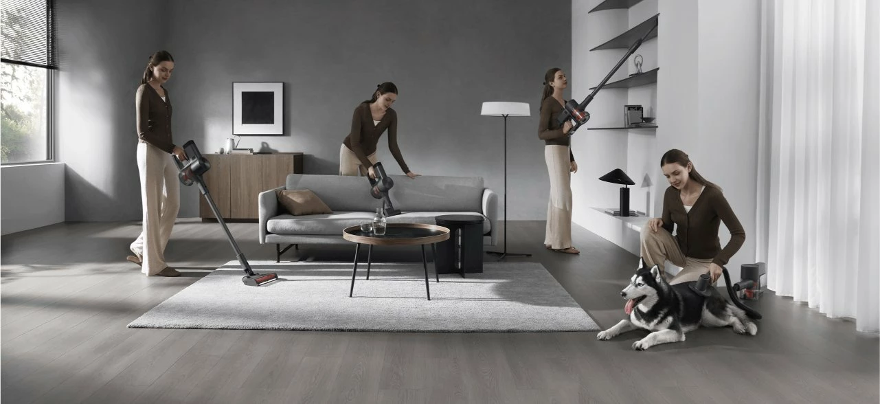 Fshesë me korrent vertikale Xiaomi G20 Max, 180 AW, 25.2 V, 0.6 L, pa thasë, me bateri, Graphite, me 4+1 aksesorë
