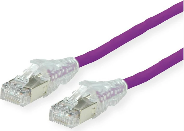 Kabllo rrjeti SECOMP 21.05.0556, Cat6a, 5 m, S/FTP, RJ-45 në RJ-45, vjollcë