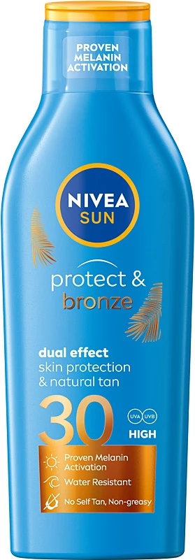 Krem për diell Nivea Protect & Bronze SPF30 për femra 200ml