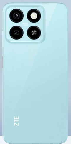 Celular ZTE Blade A55, 64GB, 6.75", Android 14, Blu