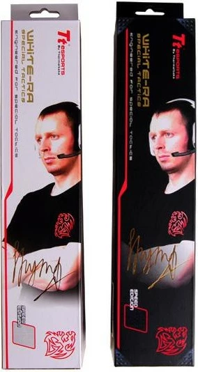 Mauspad Thermaltake TteSPORTS White-Ra, 360x300mm, i bardhë