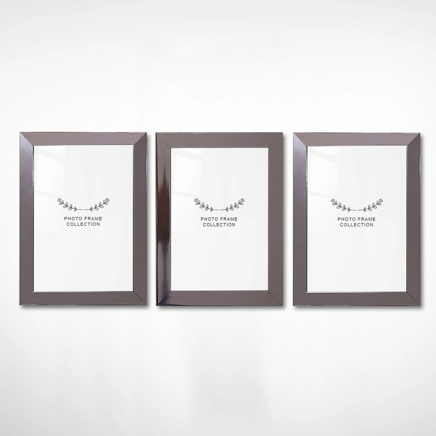 Set kornizash për foto, 3 copë, ngjyrë argjendi, Evila Originals, 3IGFC1027_1015