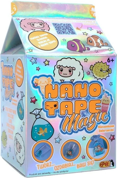 set kreativ DIY, Epee, Nano Tape Magic Pocket Pets EP60508/05108, 3 projekte, multicolor, starter pack